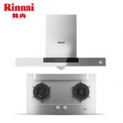 Rinnai 林内 聚能火燃气灶 欧式油烟机烟灶套装 NM03T+2E02N