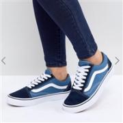 Vans 范斯 Classic Old Skool 蓝色运动鞋