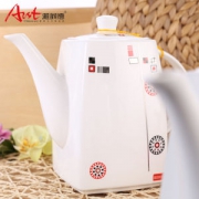 雅诚德 陶瓷茶壶 1.6L