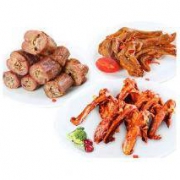 煌上煌 鸭脖260g+鸭掌230g+鸭锁骨200g*2 锁鲜组合装