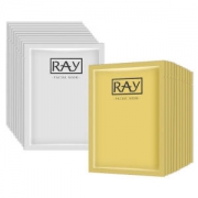 火热爆款 泰国 冰诗 Ray 蚕丝面膜 保湿滋润补水 10片装