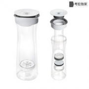 网易考拉黑卡会员： Mavea fill&serve 便携滤水壶 1.3L