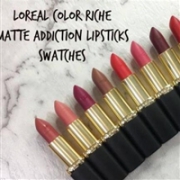 L'Oreal Paris 欧莱雅 纷泽丰润哑光黑管唇膏