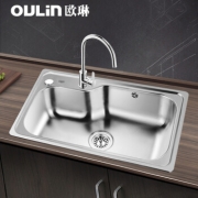 OULIN 欧琳 OLC73450 水槽套餐（含OL-8006龙头）