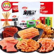 办公室零食！卫龙 辣条大礼包 738g