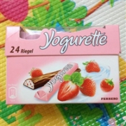 凑单品：Ferrero 费列罗 酸奶草莓巧克力棒 4条 50g 10盒装