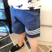纯棉舒适！酷贝小妞 宝宝可开裆五分裤