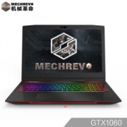 MECHREVO 机械革命 深海泰坦X2  15.6英寸游戏笔记本（i7-8750H、8G、128GSSD+1T 、GTX1060 6G）
