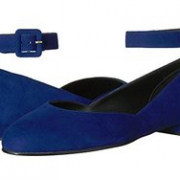 一线大牌！Stuart Weitzman Domain 女士一字扣真皮平底鞋