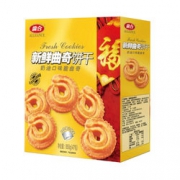 酥香可口！广合 脆曲奇 奶油口味 850g *4件 +凑单品 55.2元包邮（双重优惠）