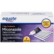 口碑单品！Equate 胶阴道抗真菌 Miconazole 咪康唑乳膏 7天用量