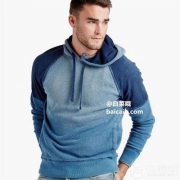 限L码，Lucky Brand 幸运牛仔 Grey Label 男士纯棉连帽卫衣 Prime会员凑单免费直邮含税