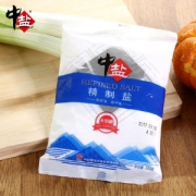 中盐 精制食用盐 350g*4袋 无碘