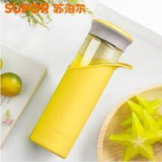 京东PLUS会员：SUPOR 苏泊尔 单层玻璃杯 香芒黄 350ml