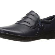 送长辈！限US5码：Clarks 其乐 everlay HEIDI 女士真皮一脚蹬皮鞋