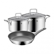 WMF 福腾宝 ProfiSelect系列 锅具三件套 16/20/24cm+滤水壶 646元包邮