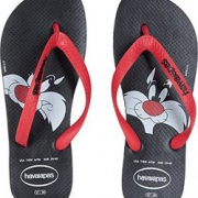 限尺码！havaianas 女式 LOONEY TUNES 凉鞋  到手约52.83元