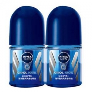NIVEA 妮维雅 男士海洋酷爽走珠 12ml 2支装 *3件
