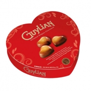 GuyLian吉利莲 松露榛子巧克力心型礼盒105g*5件