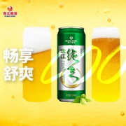 畅享舒爽# 珠江啤酒纯生500mL*12听/箱