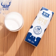 青海特产 圣湖 全脂纯牛奶 250ml*10盒