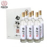 阿拉老酒 白糯米酒500ml*6整箱 赠香槟杯1对