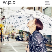 W.P.C 深蓝色 星链图案  紫外线防晒折叠遮阳伞