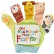 英文原版！Old Macdonald 老麦克唐纳 拇指偶布书 10.8元