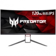 acer 宏碁 Predator 掠夺者 X34P 34英寸 IPS曲面电竞显示器（3440×1440、G-Sync、120Hz）