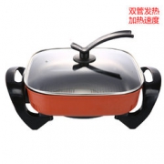 在家吃火锅！章氏敏 家用多功能电炒锅 6L