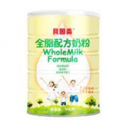 贝因美 全脂配方奶粉 成人奶粉 900g罐装