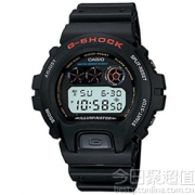 凑单品： CASIO 卡西欧 G-SHOCK 系列 DW6900-1V 男款运动腕表