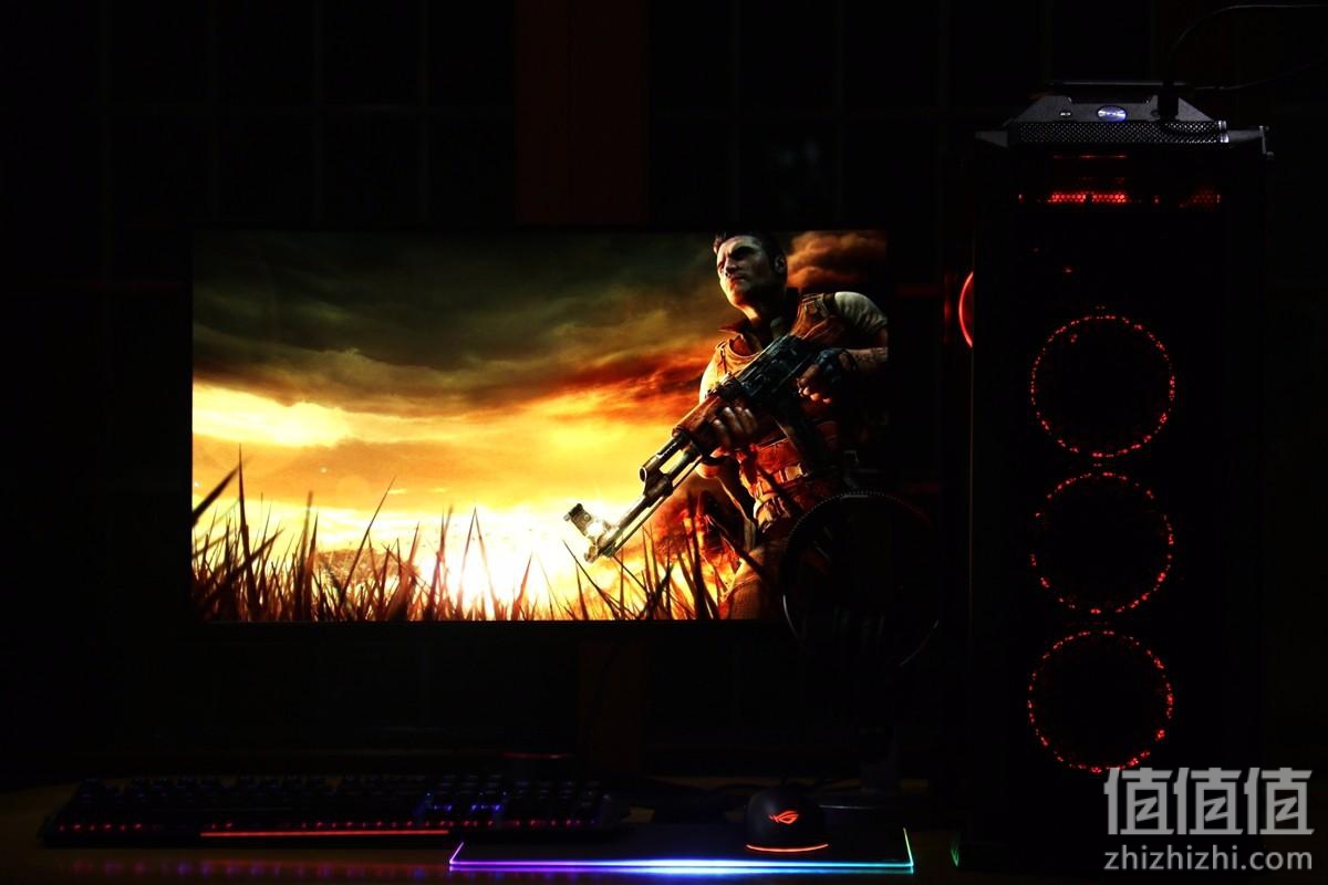飙144Hz，HKC G271F 27英寸曲面显示器开箱