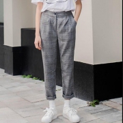 韩都衣舍 女春装小脚哈伦休闲裤