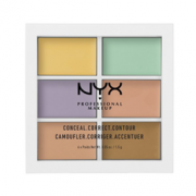 凑单品：NYX Professional Makeup 6色修容遮瑕盘
