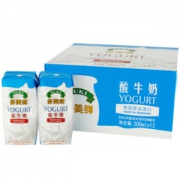 SUKI 多美鲜 原味常温酸牛奶 200ml 12盒 *6件