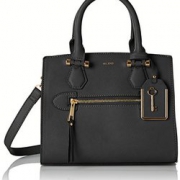 到手125.06元！ALDO 女式 repen 手提袋 Black (Black) 19x12x25 cm (W x H x L)