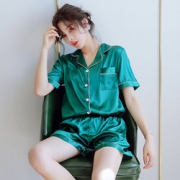 冰感爽滑过夏天！娇安娜 夏季性感丝绸家居服 39元包邮