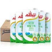 Anchor 安佳 脱脂纯牛奶 1L*12 *2件