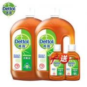 英国皇室御用 滴露 杀菌消毒液 1.5L*2瓶 送100ml