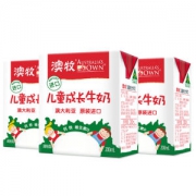 澳洲第一款原装进口儿童牛奶 澳牧 儿童成长牛奶 200ml*3盒