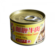 魁牌 咖喱牛肉罐头 110g*3罐