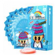 久奈 避孕套 男用 超薄 情趣 冰火两重天 冰爽6只装