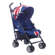 easywalker 荷兰MINI Buggy婴儿轻便可躺可坐折叠时尚伞车宝马授权联名款 经典米字旗款