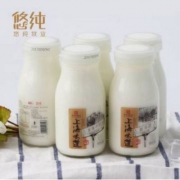 悠纯 上海味道老酸奶玻璃瓶装200g*6瓶