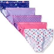 Hanes 女童棉质内裤 5条装