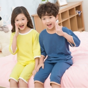 贝依柜 儿童纯棉短袖家居服套装