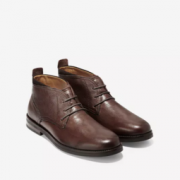 限尺码：Cole Haan Ogden Stitch Chukka 男士短靴