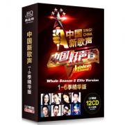 《中国新歌声》全6季精华版 12张黑胶CD
