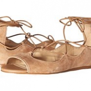 Sam Edelman 女士Barbara真皮绑带平底鱼嘴凉鞋 2色